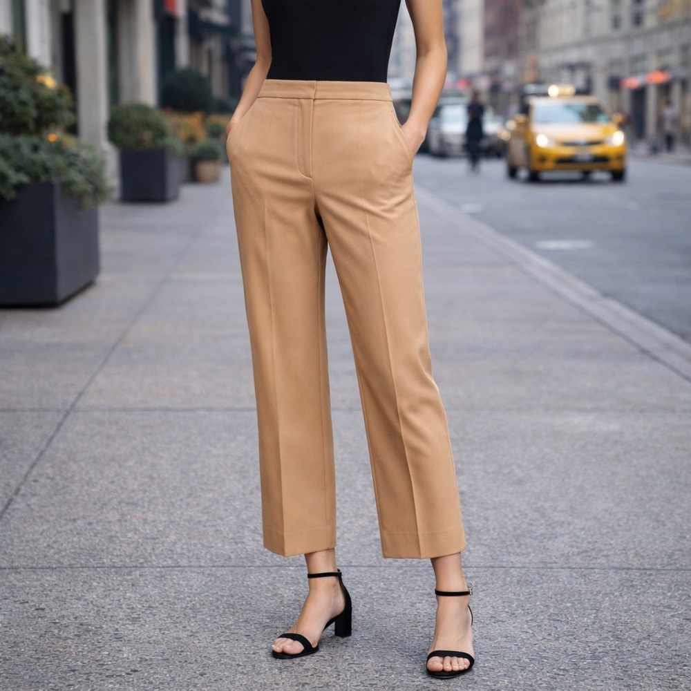 Marella cropped trousers